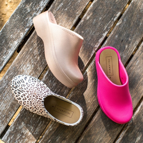 YELLOW BOX Zippy Clog COLOR WHITE MEDIUM WIDTH NEW IN BOX - Picture 5 of 5